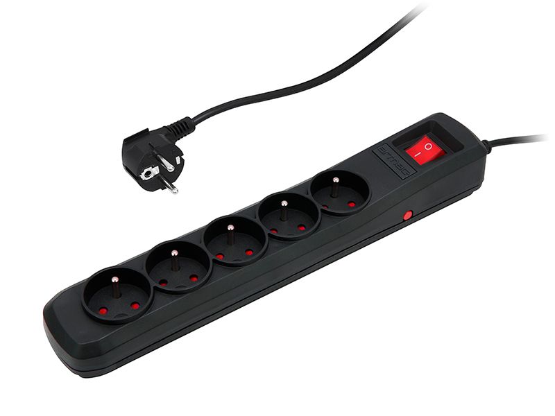 Filtr sieciowy 3m  ARC-5 czarny zdjęcie 1