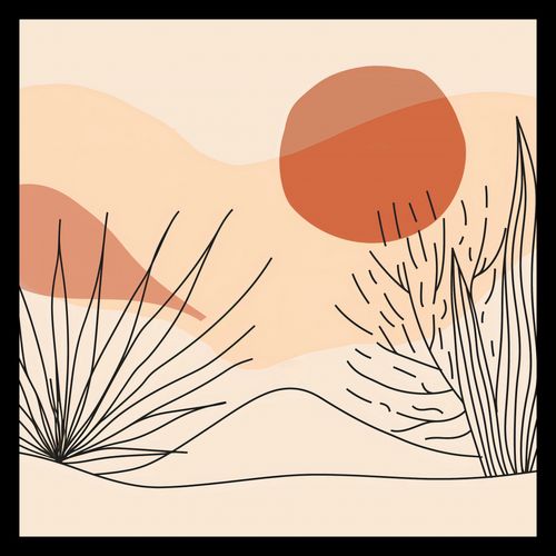 Plakat 40x40cm Miękka Roślinność na Arena.pl