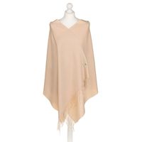 PETERSON szalik duży ciepły elegancki miły w dotyku 180x65 S001 beżowy