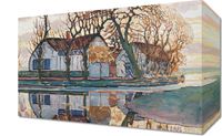 Obraz 30x20cm Farm near Duivendrecht, Piet Mondrian Vintage Salon