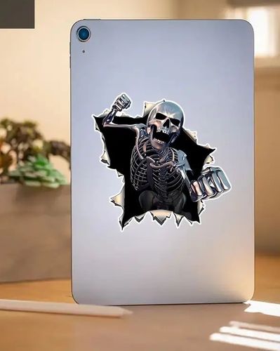 Naklejka Wlepa na Samochód Śmierć Kościotrup Na Auto Masz Problem? Tuning na Arena.pl