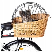 KOSZ ROWEROWY WIKLINOWY NA BAGAŻNIK TRANSPORTER TYLNY KOSZYK DLA PODUSZKA