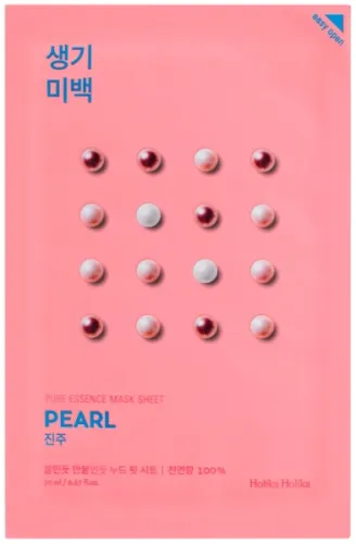Pure Essence Mask Sheet - Pearl 23ml - przywracająca blask maska z ekstraktem z pereł - Holika Holika na Arena.pl