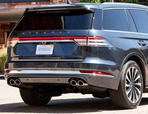 Lincoln Aviator - Chromowane Listwy Grill Chrom Atrapy Zderzaka Tuning zdjęcie 1