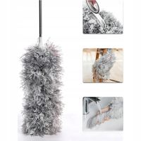 Szczotka Do Kurzu Miotełka Teleskopowa Długa 280 Cm Miotełka Zmiotka Szara