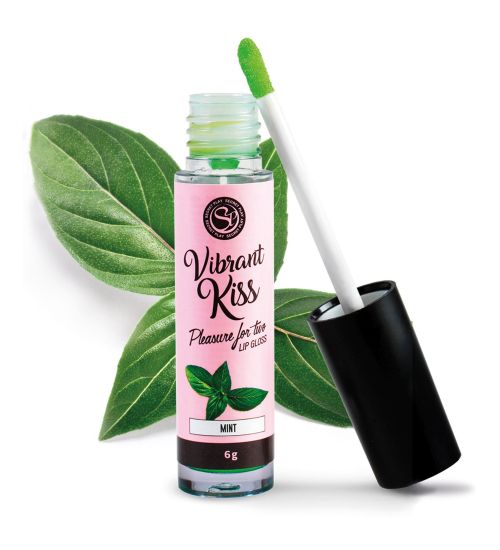 Lip Gloss Vibrant - wibrujący błyszczyk mięta zdjęcie 1