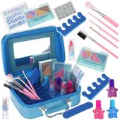 Kuferek Kosmetyków Makijaż Kosmetyki Toaletka Niebieski Królowa Lodu Kraina