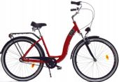 Rower Dallas City Alu 28" 3spd GE - czerwony