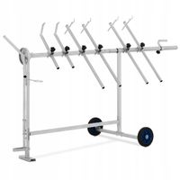 STOJAK WÓZEK LAKIERNICZY OBROTOWY 6 RAMION 90KG