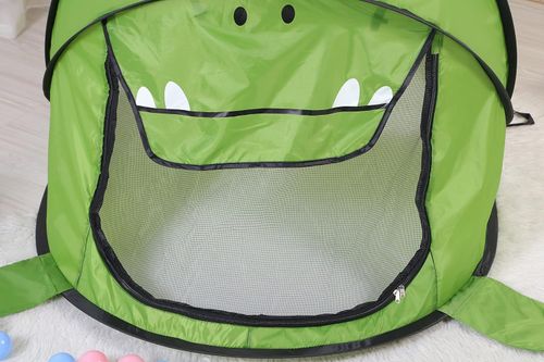 namiot samorozkładający dla dzieci domek do domu ogrodu zielony dinozaur na Arena.pl