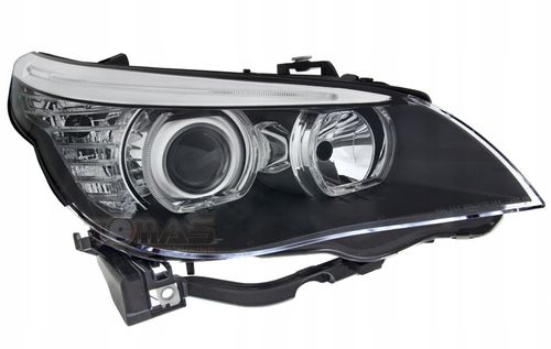 Reflektory lampy przednie BMW E60 / E61 BLACK RING na Arena.pl