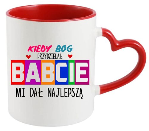 KUBEK Z NADRUKIEM PREZENT DLA BABCI NA DZIEŃ BABCI URODZINY na Arena.pl