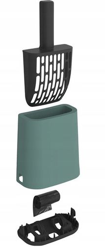 Rotho Łopatka do żwirku kuwety + Uchwyt + Worki na Arena.pl