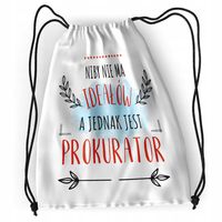 Plecak Prokuratora Sportowy Szkolny Worek Torba Z Nadrukiem Ze Zdjęciem