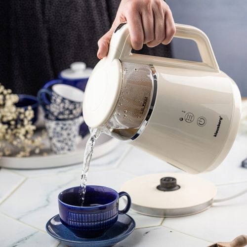 Czajnik elektryczny Klausberg KB-7893 szklany LED 1L Programy temperatury na Arena.pl