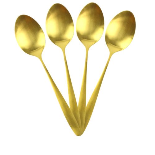 Zestaw sztućców Charbon jasne złoto na Arena.pl