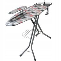 DUŻA PROFESJONALNA DESKA DO PRASOWANIA Z RĘKAWNIKIEM PRZEDŁUŻACZ ANTENKA