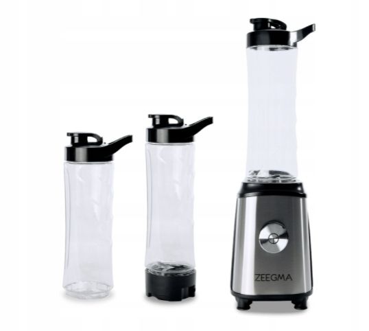 Blender kielichowy Zeegma 4w1 Bidon Młynek Mikser zdjęcie 14