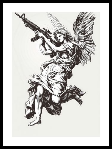 Plakat 29,7x42cm Anioł Wojny na Arena.pl