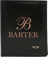 Portfel męski skórzany czarny GRAWEROWANY prezent Z IMIENIEM personalizacja