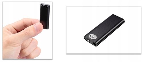 MINIATUROWY SZPIEGOWSKI DYKTAFON PENDRIVE USB 8GB na Arena.pl
