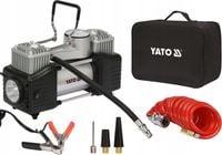 YATO KOMPRESOR SAMOCHODOWY Z MANOMETRTEM 12V POMPKA SPRĘŻARKA 250W
