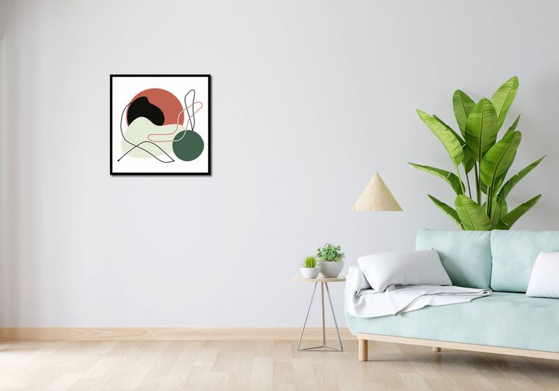 Plakat 60x60cm Płaszczyzny zdjęcie 4