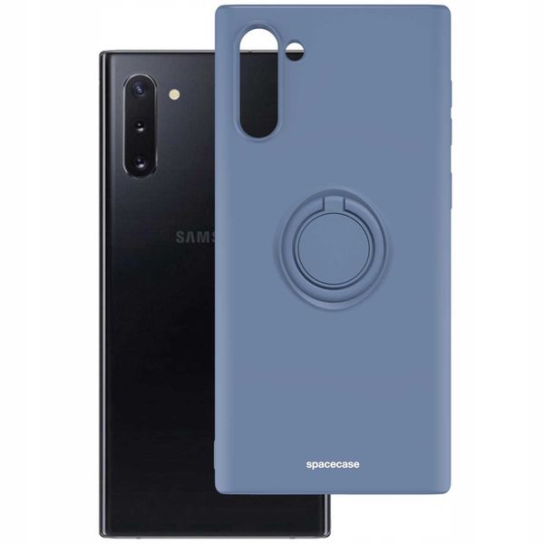Spacecase Silicone Ring Galaxy Note 10 Blue zdjęcie 2