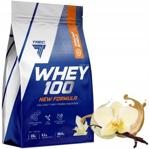 NOWE PYSZNE BIAŁKO WPC Trec Whey 100 700g SERWATKOWE PROTEINY NA MASĘ SIŁĘ na Arena.pl