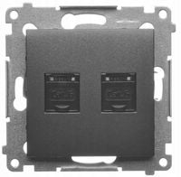 GNIAZDO KOŃCOWE RJ-45 D62.01/49-SIMON54
