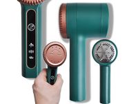 Golarka do ubrań elektryczna mocna akumulatorowa duża lekka zielona