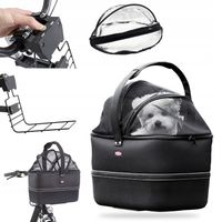 TRANSPORTER Kosz dla Psa Kota na Rower Kierownicę TORBA +STELAŻ TRIXIE 1szt