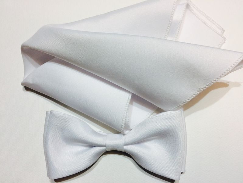 BIAŁA MUSZKA Z POSZETKĄ DO UŁOŻENIA zdjęcie 7