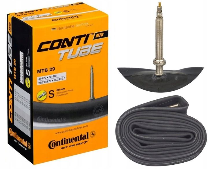 Dętka MTB Continental 29 cali 1,75-2,5 presta 60mm zdjęcie 1