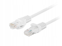 Patchcord Lanberg UTP kat.6 0,5m biały 10-Pack