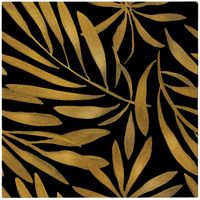 serwetki premium airlaid, "golden leaves", 1/4, 40 x 40 cm 50 szt.