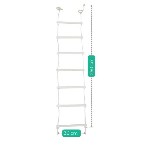 drabinka linowa Skandiko - biały na Arena.pl