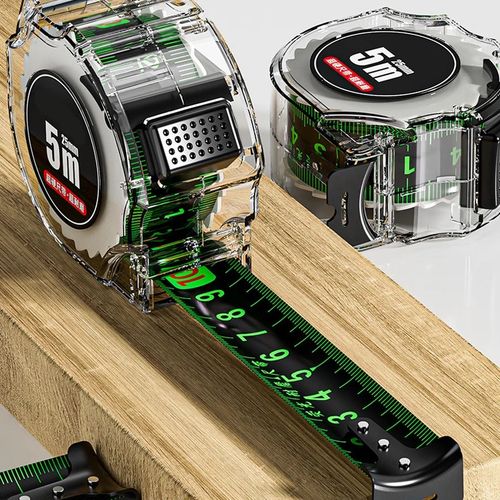 SAMOBLOKUJĄCA TAŚMA MIERNICZA MIARA 5m x 25mm FLUORESCENCYJNA na Arena.pl