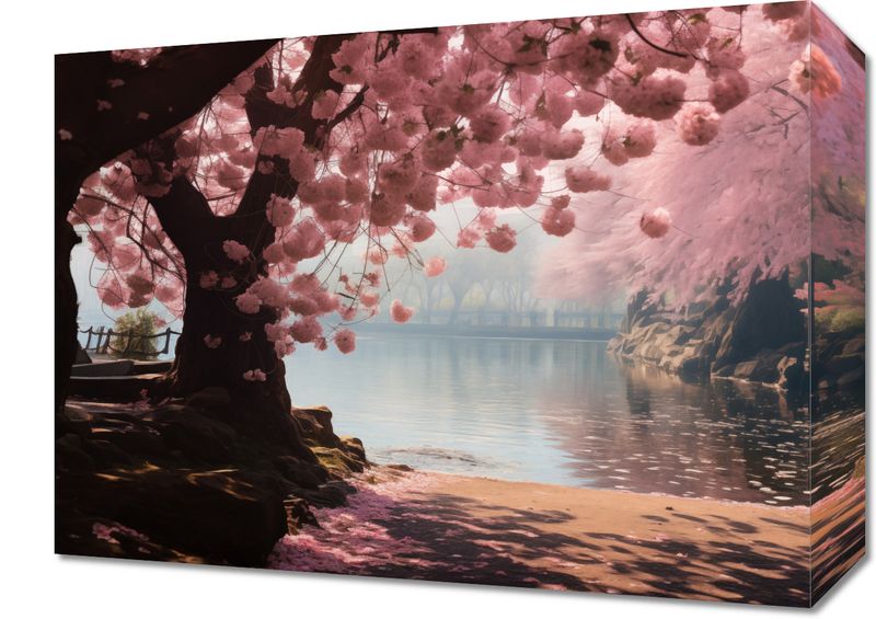 Obraz 40x30cm Spokój Sakury zdjęcie 1