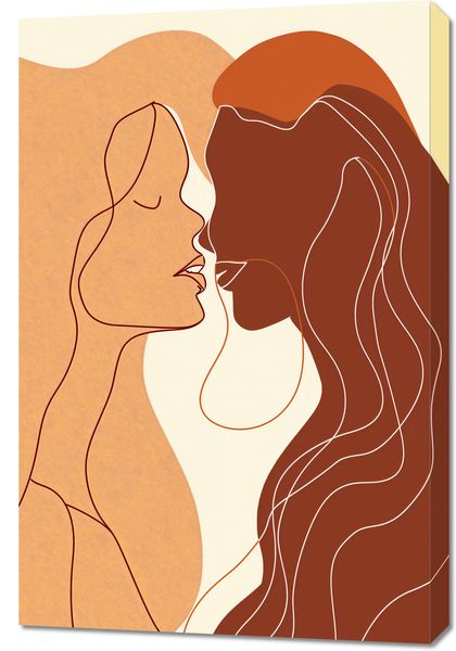 Obraz 60x90cm Zmysłowość Syntez zdjęcie 1