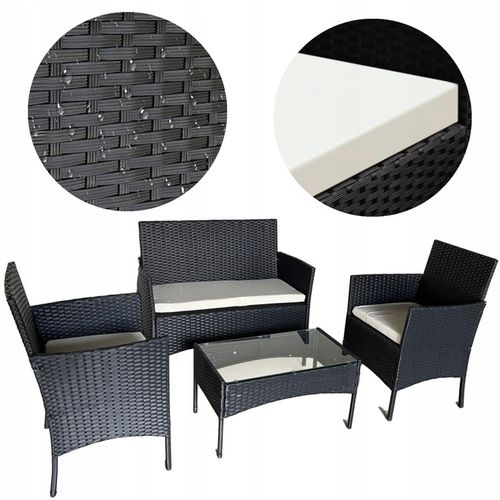 MEBLE OGRODOWE ZESTAW TECHNORATTAN ITALFORM RATAN na Arena.pl