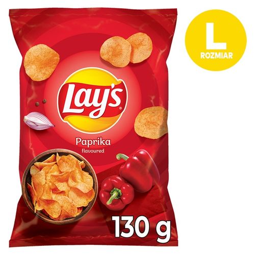 Pakiet 3szt LAYS Chipsy Papryka 130g na Arena.pl