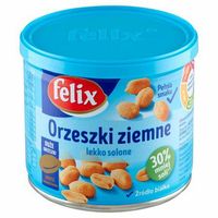 FELIX ORZESZKI ZIEMNE LEKKO SOLONE 140G PUSZKA