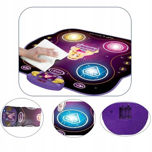 MATA DO MUZYCZNA TAŃCZENIA ZABAWKA DLA BLUETOOTH DZIECI 9 TRYBÓW GRY Z LED na Arena.pl