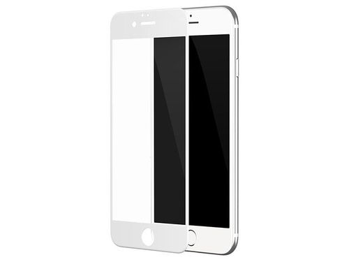 Baseus Szkło Pet Soft 3D Apple iPhone 7/8 białe na Arena.pl