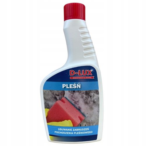 Płyn Środek do Usuwania Pleśni Grzyba D-LUX na Pleśń Czarne Osady 500ml na Arena.pl