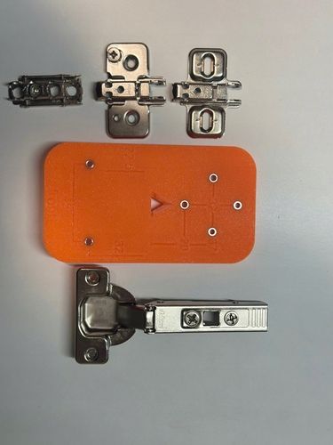 Szablon montażowy do prowadników zawiasów nakładanych meble na wymiar na Arena.pl