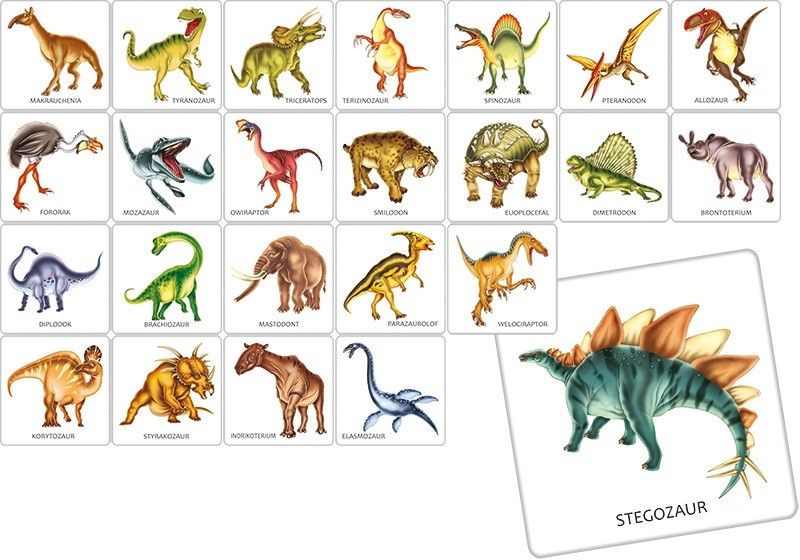 Gra Memory Dinozaury zdjęcie 2