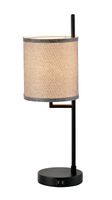 Lampka Stołowa Dann Lux Design Iro DLD5297 Czarny USB