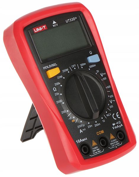 Miernik Prądu Uniwersalny Uni-T Ut33D+ Detekcja zdjęcie 13